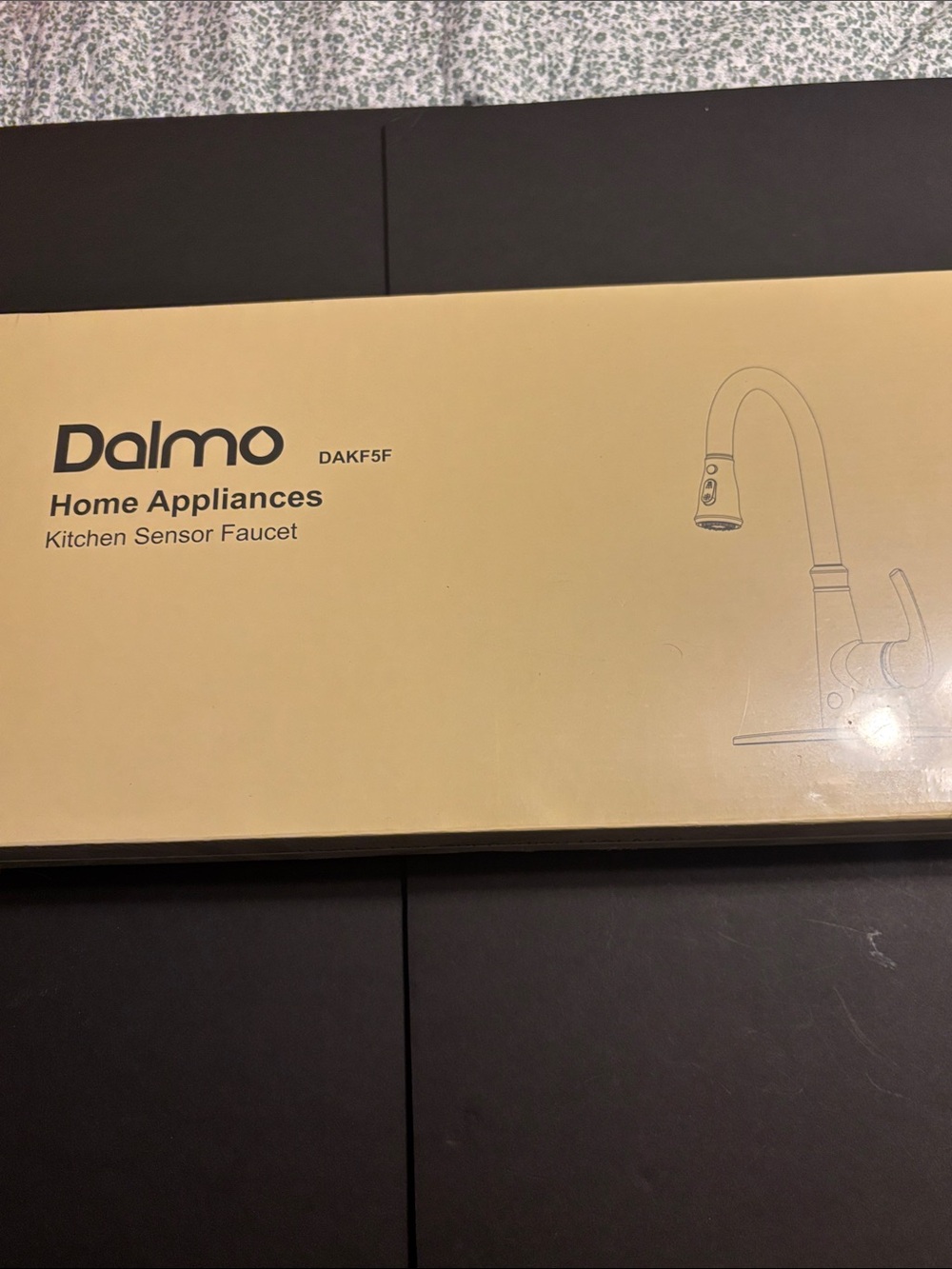 Dalmo Kitchen Sensor Faucet - Brass/Gold Boxed Unopened